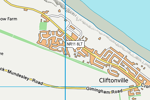 NR11 8LT map - OS VectorMap District (Ordnance Survey)