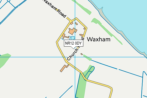 NR12 0DY map - OS VectorMap District (Ordnance Survey)