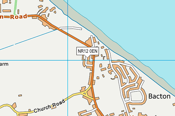 NR12 0EN map - OS VectorMap District (Ordnance Survey)