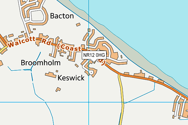 NR12 0HG map - OS VectorMap District (Ordnance Survey)