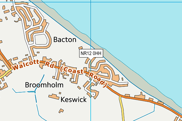 NR12 0HH map - OS VectorMap District (Ordnance Survey)