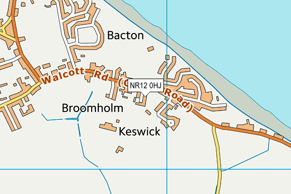 NR12 0HJ map - OS VectorMap District (Ordnance Survey)