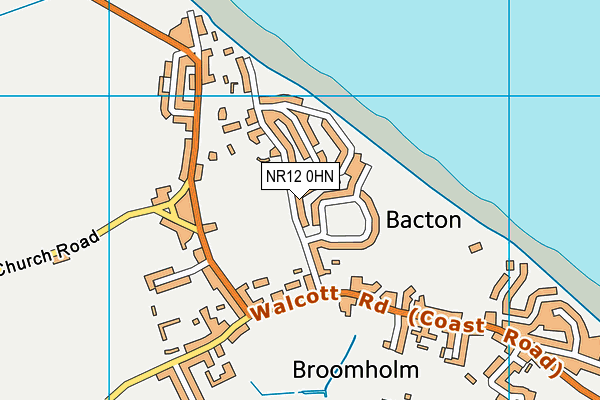 NR12 0HN map - OS VectorMap District (Ordnance Survey)
