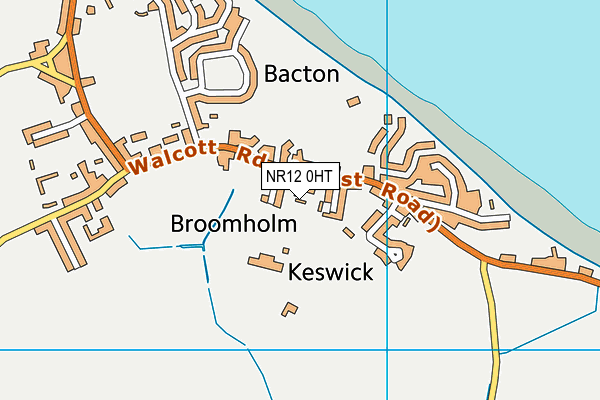 NR12 0HT map - OS VectorMap District (Ordnance Survey)