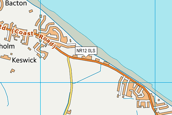 NR12 0LS map - OS VectorMap District (Ordnance Survey)