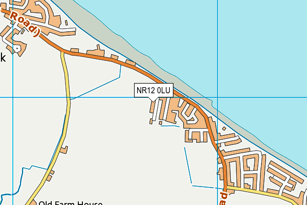 NR12 0LU map - OS VectorMap District (Ordnance Survey)