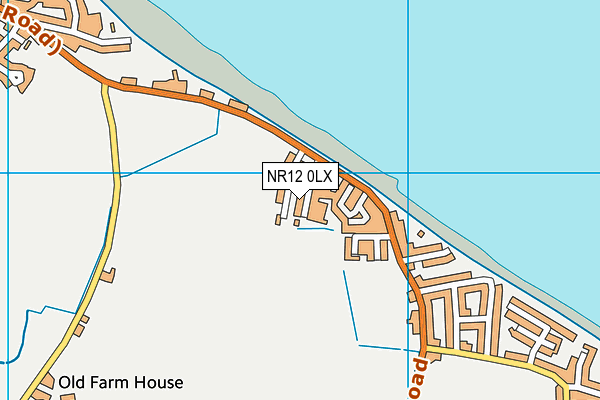 NR12 0LX map - OS VectorMap District (Ordnance Survey)