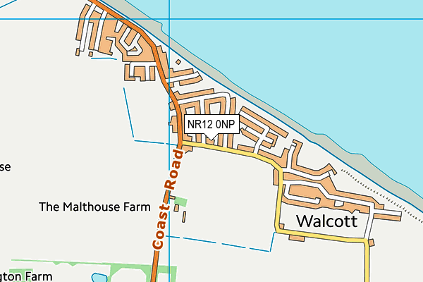 NR12 0NP map - OS VectorMap District (Ordnance Survey)