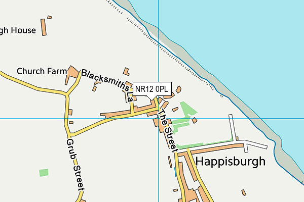 NR12 0PL map - OS VectorMap District (Ordnance Survey)