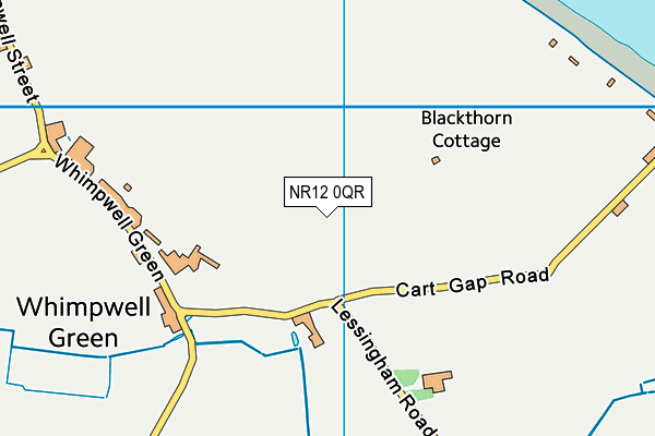 NR12 0QR map - OS VectorMap District (Ordnance Survey)