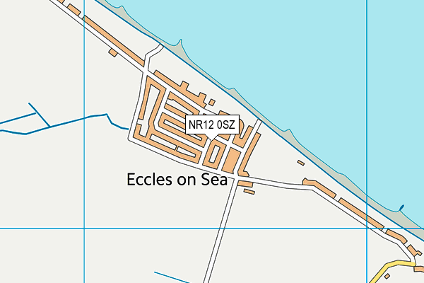 NR12 0SZ map - OS VectorMap District (Ordnance Survey)