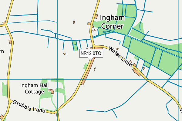 NR12 0TQ map - OS VectorMap District (Ordnance Survey)