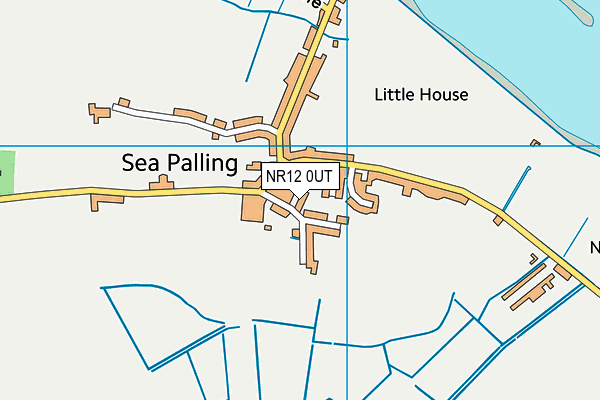 NR12 0UT map - OS VectorMap District (Ordnance Survey)