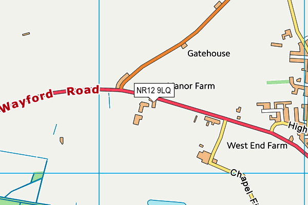 NR12 9LQ map - OS VectorMap District (Ordnance Survey)