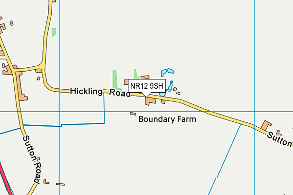 NR12 9SH map - OS VectorMap District (Ordnance Survey)