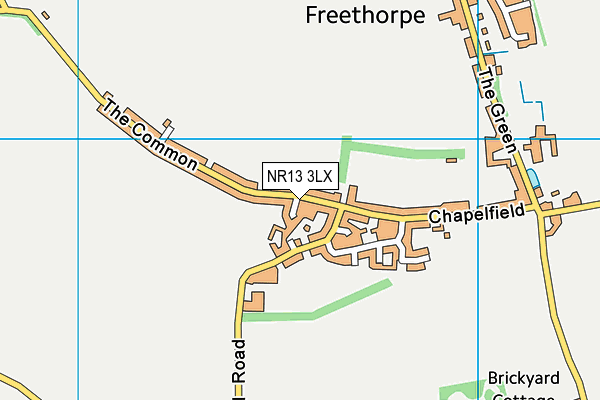 Map of LITTLESTONE LTD at district scale