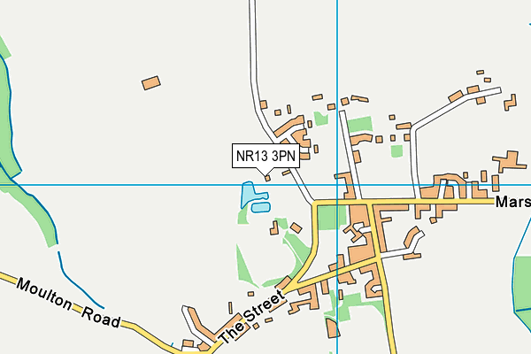 NR13 3PN map - OS VectorMap District (Ordnance Survey)