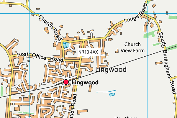 Map of BROADLAND DETAILING LIMITED at district scale