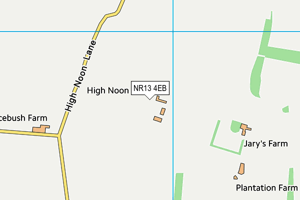 NR13 4EB map - OS VectorMap District (Ordnance Survey)