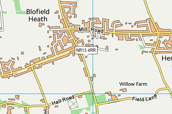 Map of BUNTINGFORD LAW LIMITED at district scale