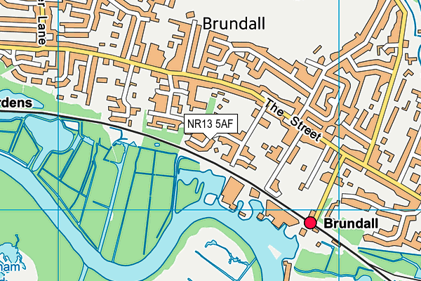 Map of BROADLAND MEDIA LIMITED at district scale
