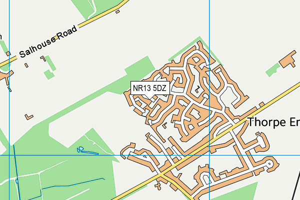 Map of NORWICH FIRE LTD at district scale