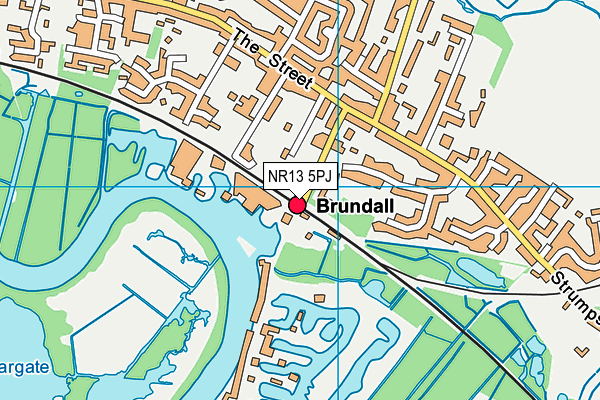 Map of BRIAN WARD LIMITED at district scale