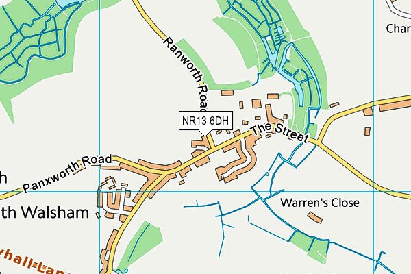Map of RACKHEATH ENGINEERING LTD at district scale