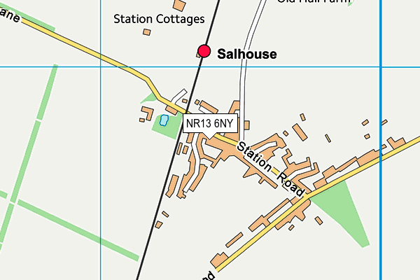 Map of NO 1 AESTHETICS NORWICH LTD at district scale