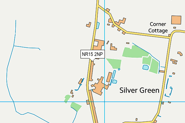 Talbot Park (Closed) map (NR15 2NP) - OS VectorMap District (Ordnance Survey)