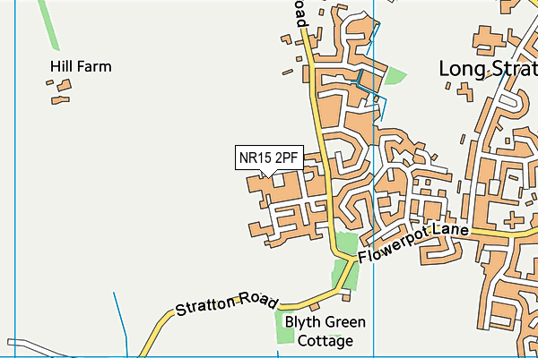 Map of STRATTON QUICKFIT LIMITED at district scale