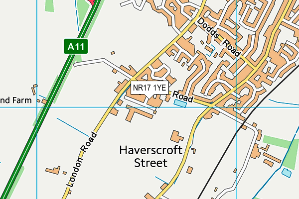 Map of HELWELL BAY OPCO LIMITED at district scale