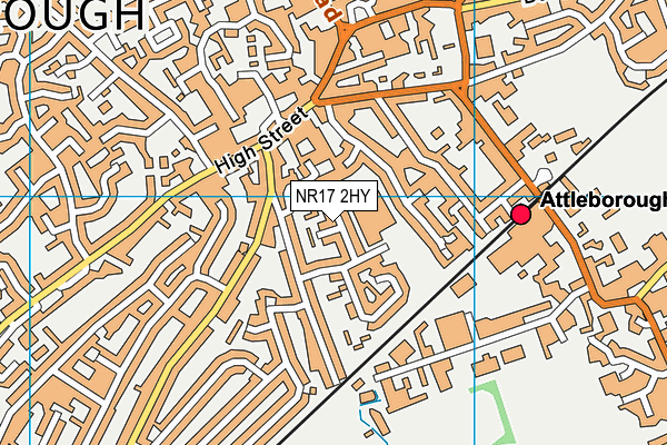 NR17 2HY map - OS VectorMap District (Ordnance Survey)
