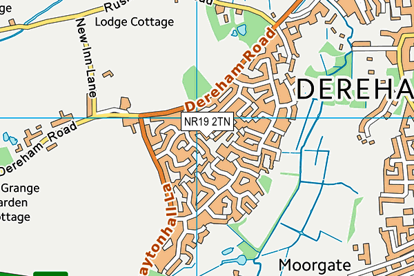 Map of SPINKS DESIGN & FABRICATION LTD at district scale