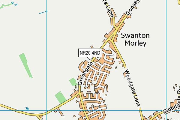 Map of SWANTON & CO LTD at district scale