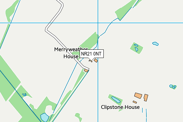 NR21 0NT map - OS VectorMap District (Ordnance Survey)