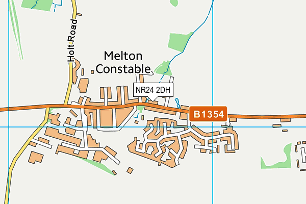 NR24 2DH map - OS VectorMap District (Ordnance Survey)