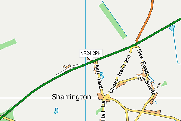 NR24 2PH map - OS VectorMap District (Ordnance Survey)