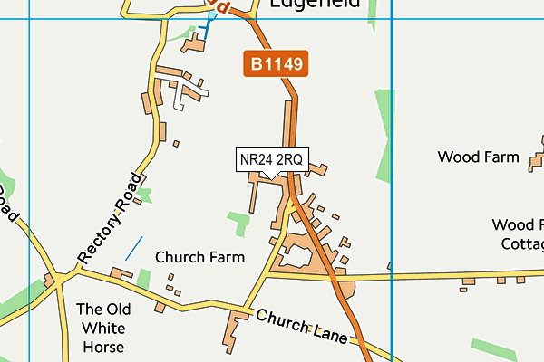 NR24 2RQ map - OS VectorMap District (Ordnance Survey)