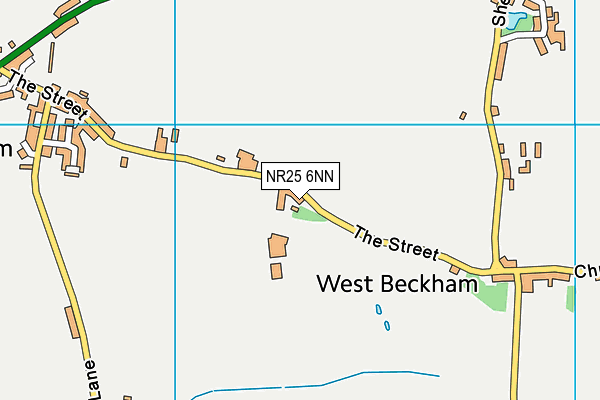 NR25 6NN map - OS VectorMap District (Ordnance Survey)