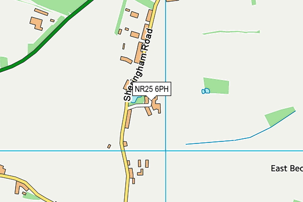 NR25 6PH map - OS VectorMap District (Ordnance Survey)