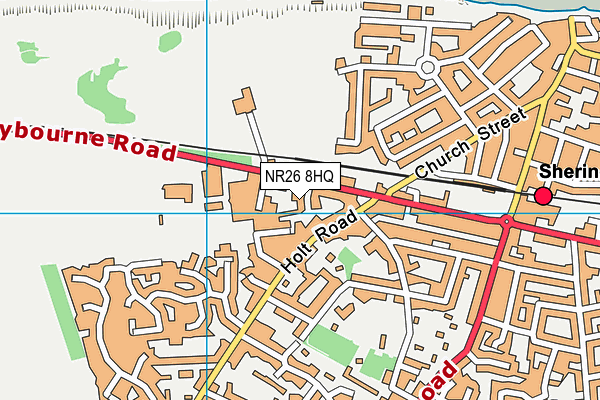 NR26 8HQ map - OS VectorMap District (Ordnance Survey)