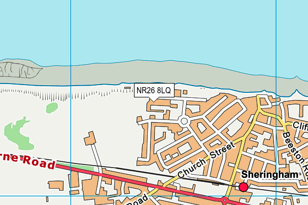 NR26 8LQ map - OS VectorMap District (Ordnance Survey)