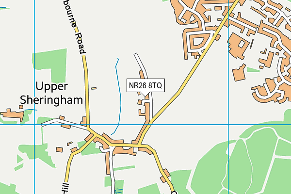 NR26 8TQ map - OS VectorMap District (Ordnance Survey)
