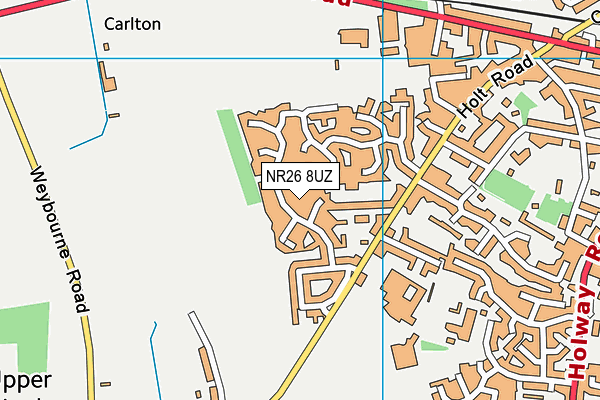 NR26 8UZ map - OS VectorMap District (Ordnance Survey)