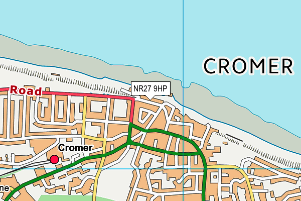 Map of PIER COURT (CROMER) MANAGEMENT COMPANY LIMITED at district scale