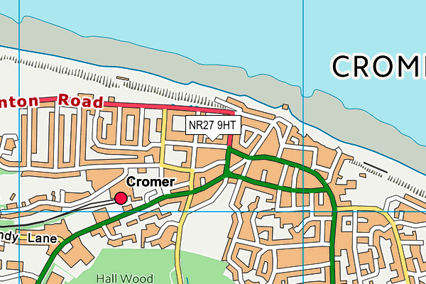 Map of CLIFF ROAD LTD at district scale