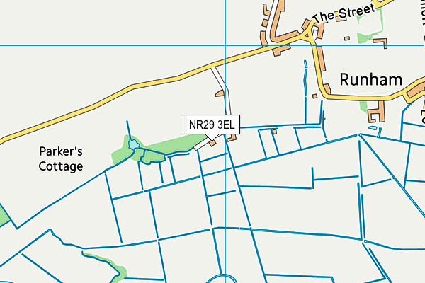 NR29 3EL map - OS VectorMap District (Ordnance Survey)