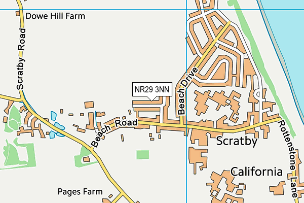 NR29 3NN map - OS VectorMap District (Ordnance Survey)