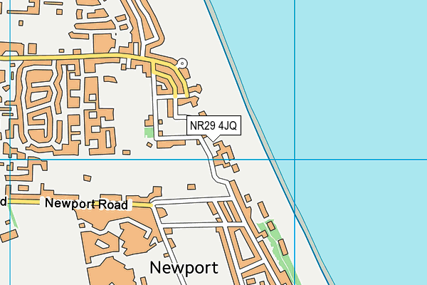 NR29 4JQ map - OS VectorMap District (Ordnance Survey)